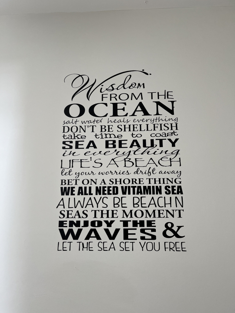 Oyster Cottage Decor